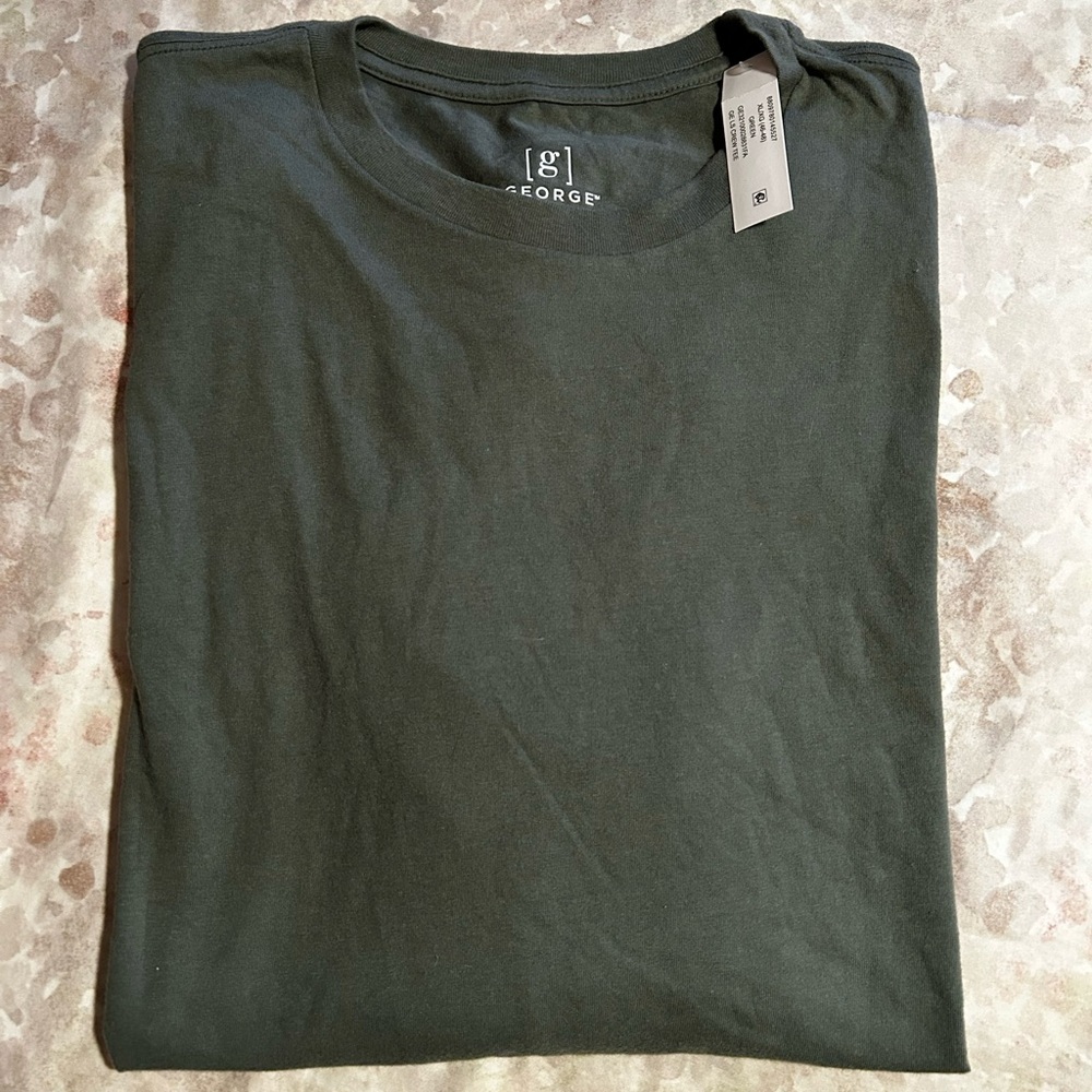 Men’s George Long Sleeve Green Shirt